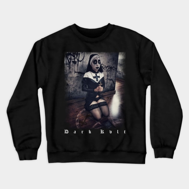 Pray with me Crewneck Sweatshirt by Sophia Noir